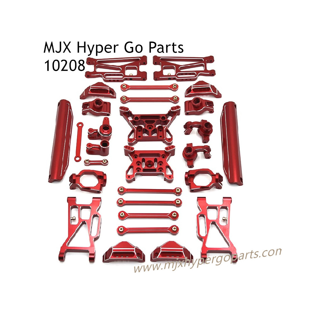 MJX Hyper Go 10208 V1 Upgrade Parts Lists Red