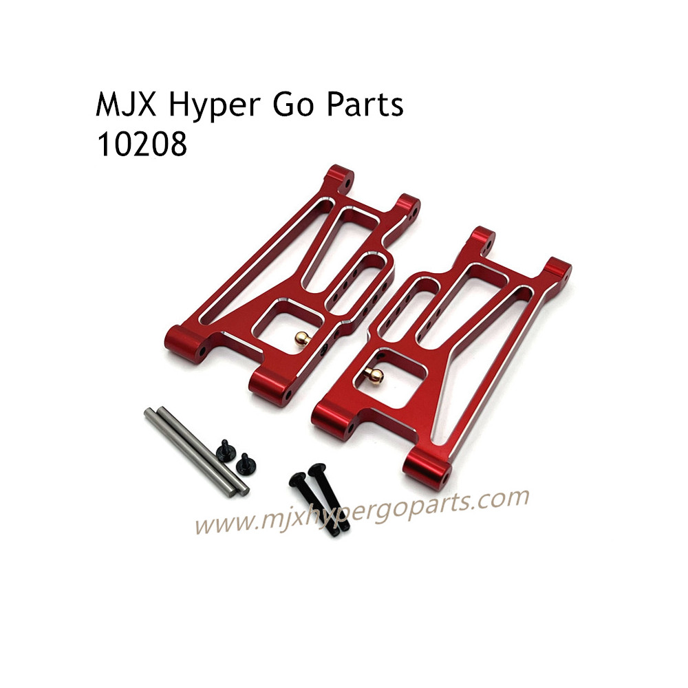 MJX Hyper Go 10208 Upgrade Parts Rear Swing Arm Red MJX Hyper Go 10208 Upgrade Parts Rear Swing Arm Red
