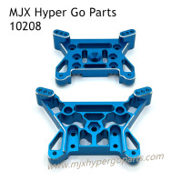 MJX Hyper Go 10208 V1 Upgrade Parts Front and Rear Shock Tower Blue