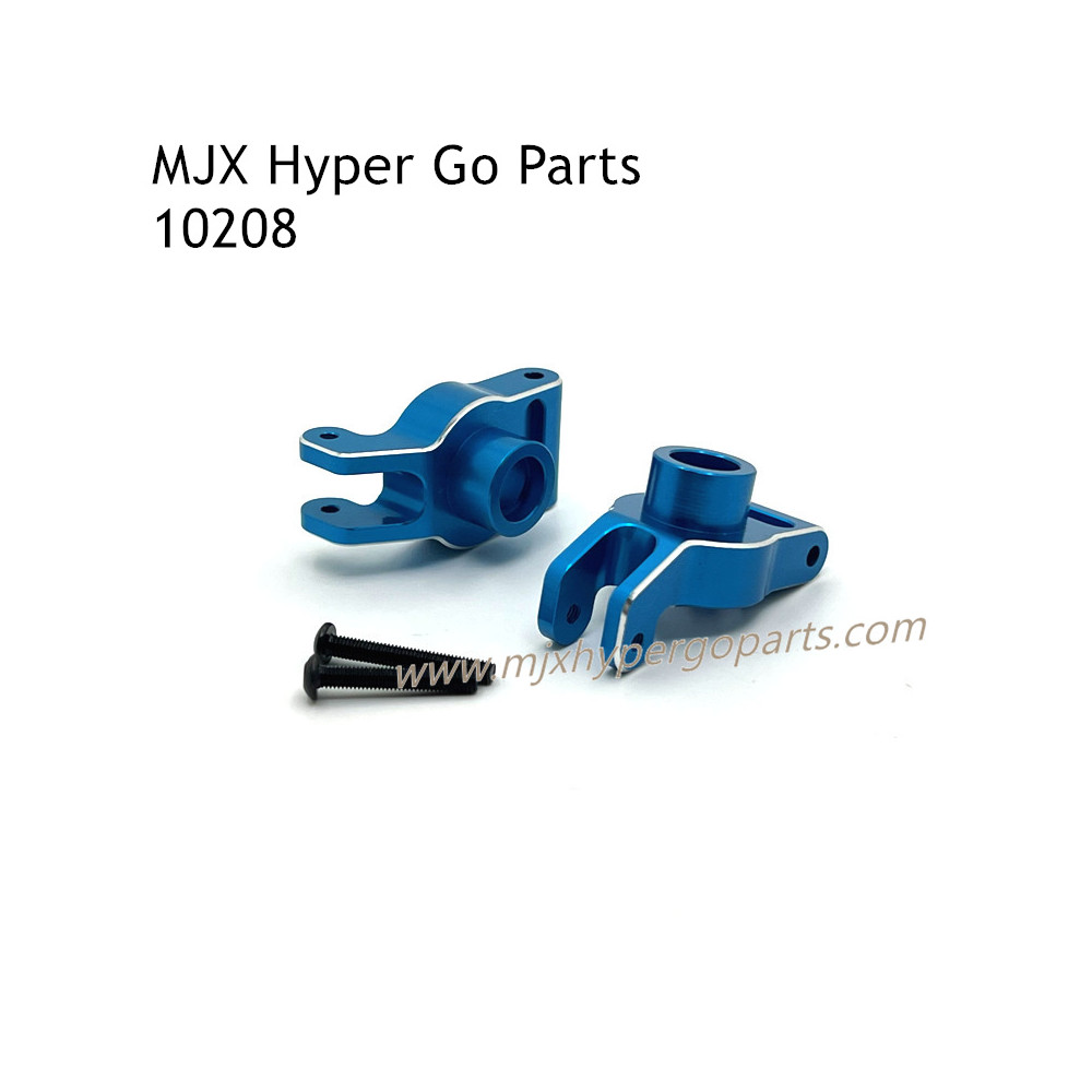 MJX Hyper Go 10208 Upgrade Parts Rear Wheel Cups Blue MJX Hyper Go 10208 Upgrade Parts Rear Wheel Cups Blue