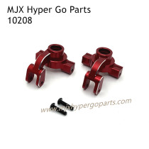 MJX Hyper Go 10208 Upgrade Parts Front Steering Cups Red