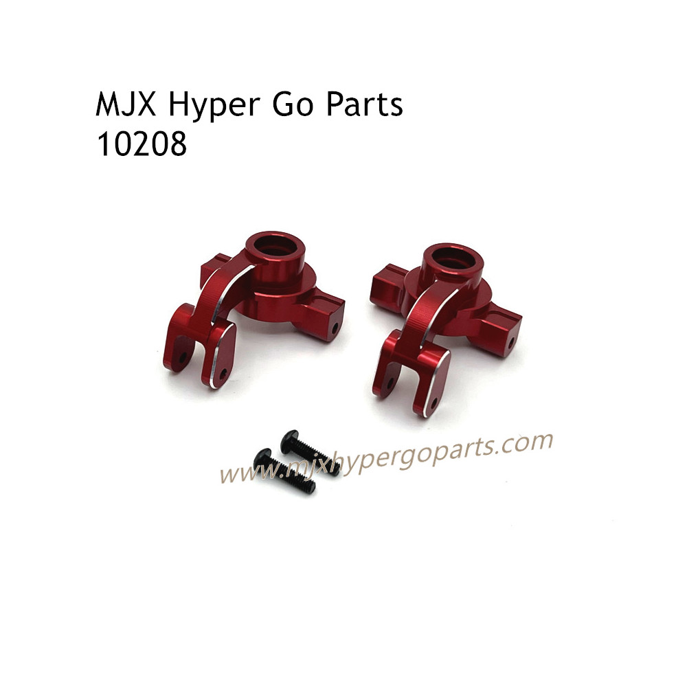 MJX Hyper Go 10208 Upgrade Parts Front Steering Cups Red MJX Hyper Go 10208 Upgrade Parts Front Steering Cups Red