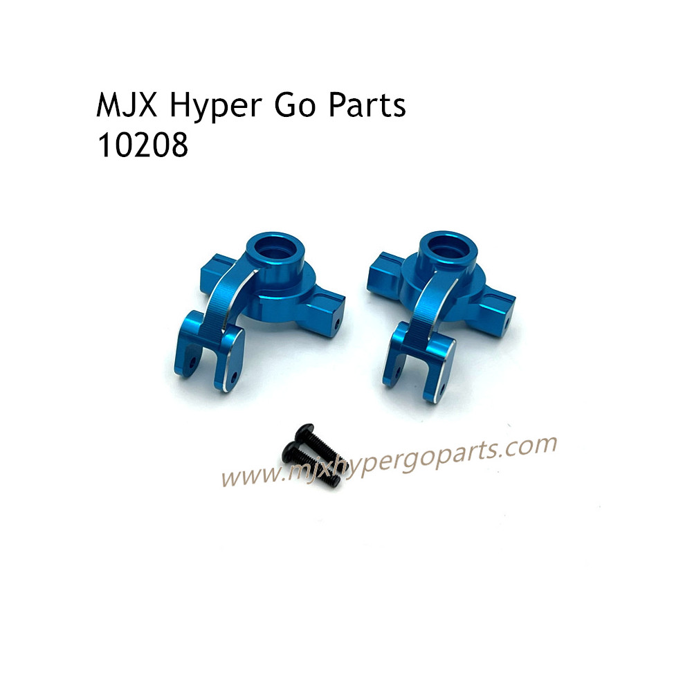 MJX Hyper Go 10208 Upgrade Parts Front Steering Cups Blue MJX Hyper Go 10208 Upgrade Parts Front Steering Cups Blue