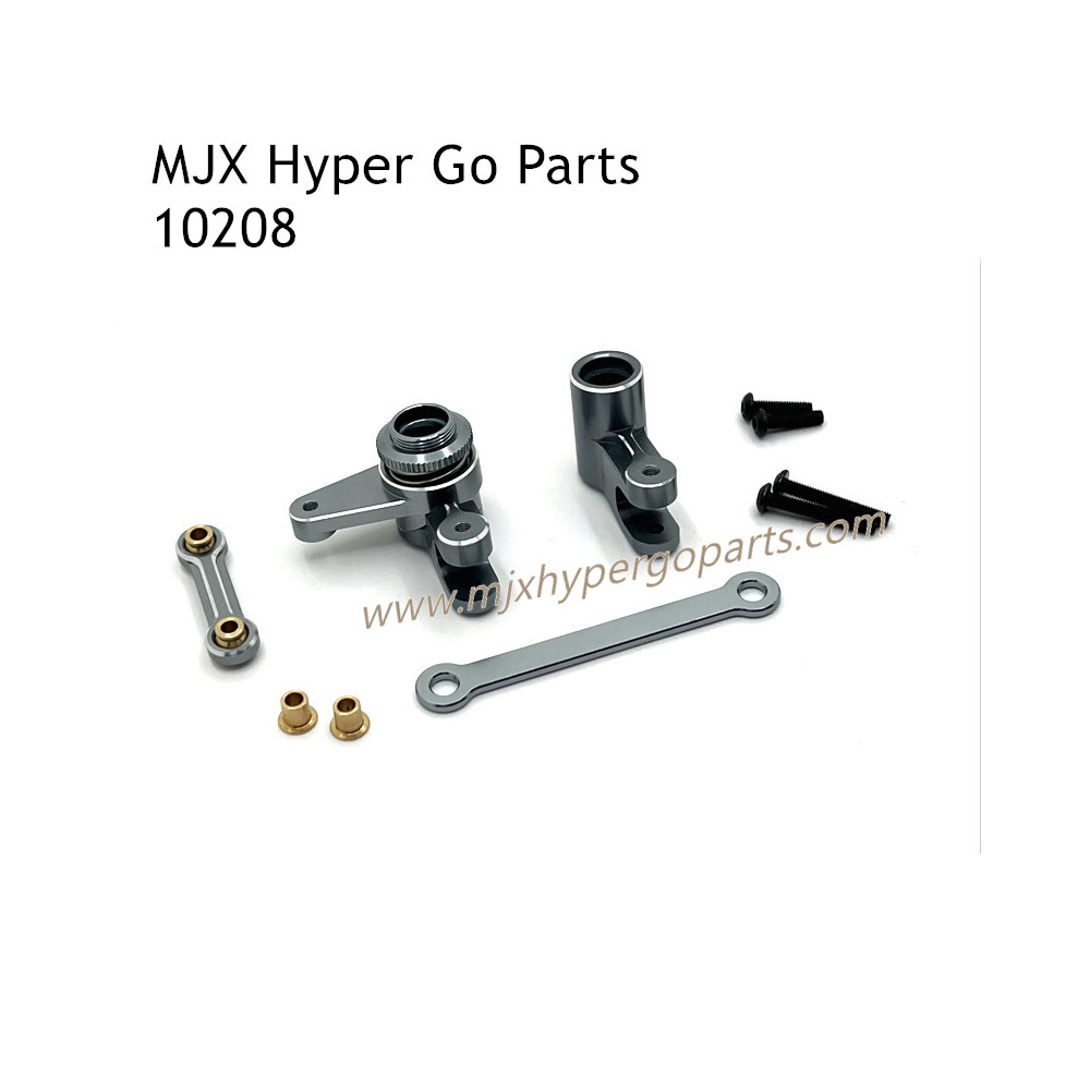MJX Hyper Go 10208 V1 V2 Upgrade Parts Steering Connect Rod Set Gray