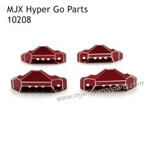 MJX Hyper Go 10208 1/10 V1 V2 Upgrade Parts Front Rear Protect Plate Red