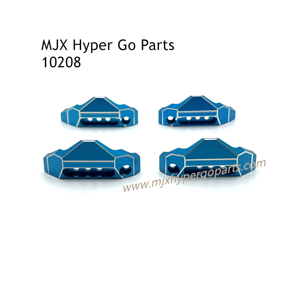 MJX Hyper Go 10208 1/10 V1 V2 Upgrade Parts Front Rear Protect Plate Blue