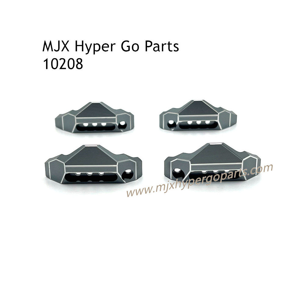 MJX Hyper Go 10208 1/10 V1 V2 Upgrade Parts Front Rear Protect Plate Gray