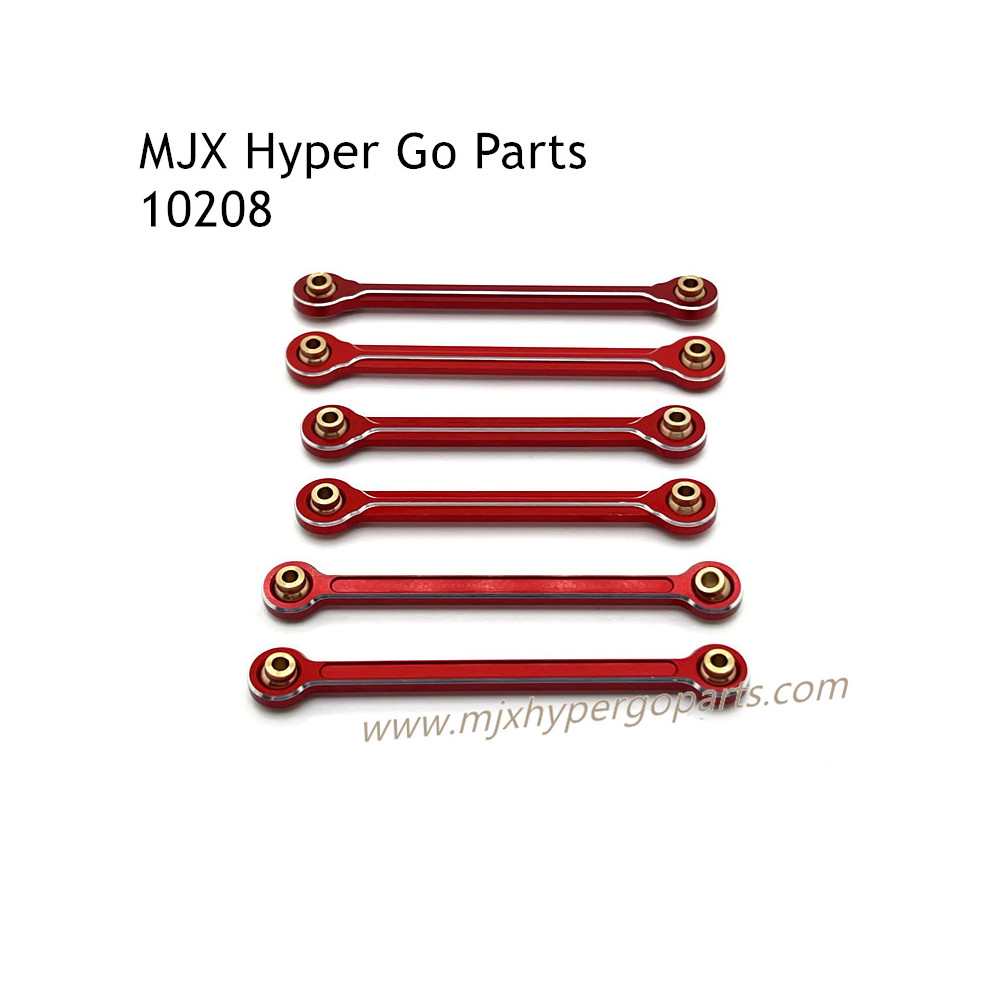 MJX Hyper Go 10208 1/10 Upgrade Parts Connect Rod Red MJX Hyper Go 10208 1/10 Upgrade Parts Connect Rod Red