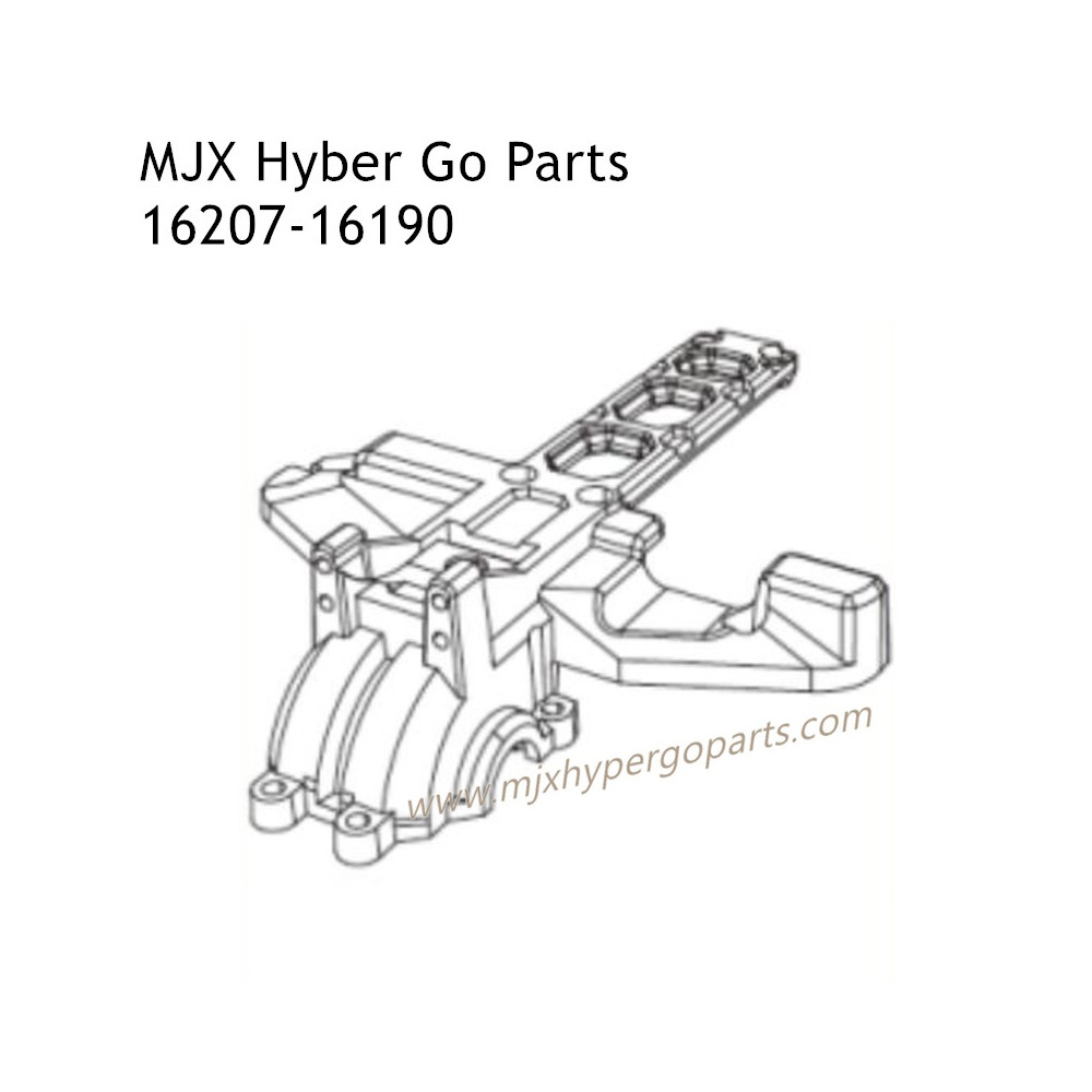 MJX Hyper Go 16207 RC Car Parts Rear Gear Cover 16190 MJX Hyper Go 16207 RC Car Parts Rear Gear Cover 16190