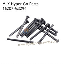 MJX Hyper Go 16207 Parts Round Head Flat Tail Half Thread Screws M3294
