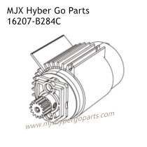 MJX Hyper Go 16207 Parts Motor Kit B284C