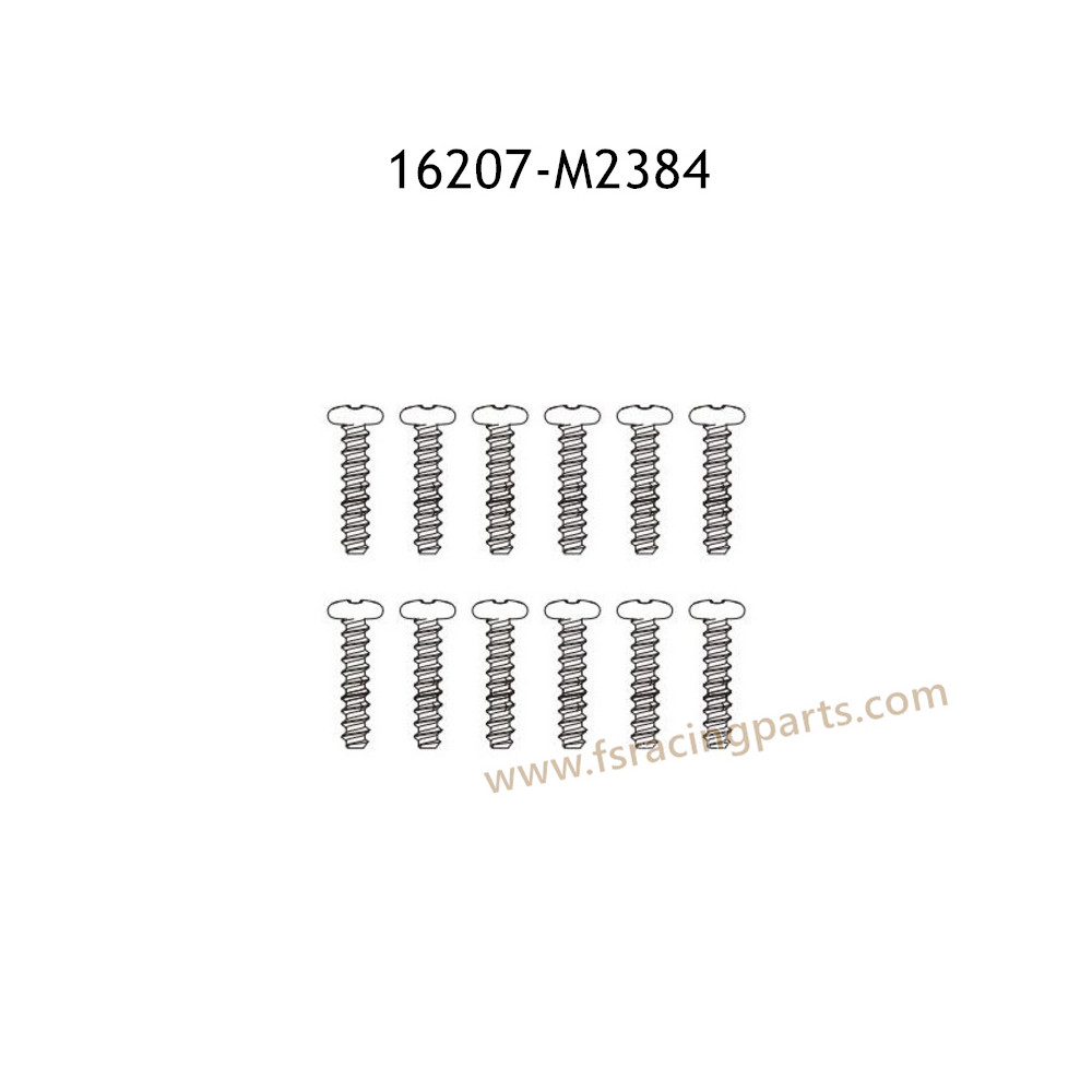 MJX Hyper Go 16207 Parts Round Head Flat Tail Screws M2384 MJX Hyper Go 16207 Parts Round Head Flat Tail Screws M2384