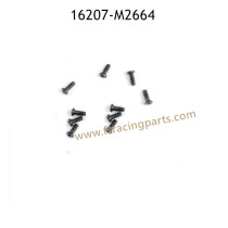 MJX Hyper Go 16207 Parts Round Head Flat Tail Screws M2664