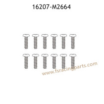 MJX Hyper Go 16207 Parts Round Head Flat Tail Screws M2664