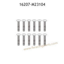 MJX Hyper Go 16207 Parts Round Head Flat Tail Screws M23104