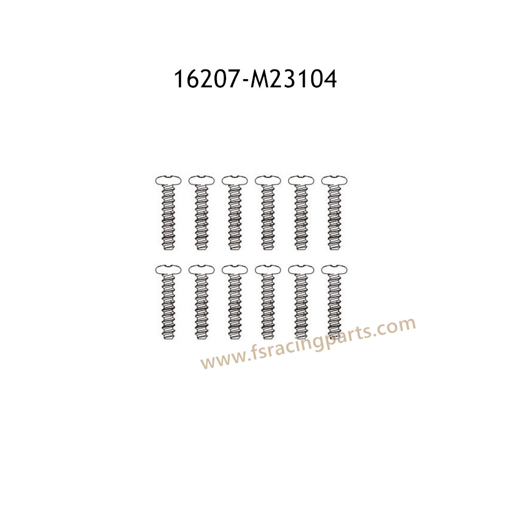MJX Hyper Go 16207 Parts Round Head Flat Tail Screws M23104 MJX Hyper Go 16207 Parts Round Head Flat Tail Screws M23104