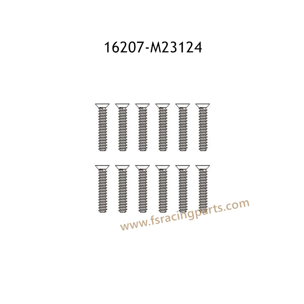 MJX Hyper Go 16207 Parts Screws M23124 MJX Hyper Go 16207 Parts Screws M23124