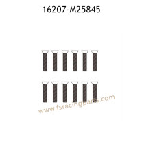 MJX Hyper Go 16207 Parts Flat Head Screws M25845