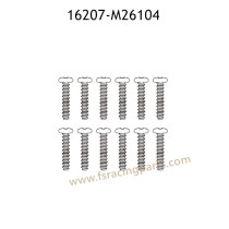MJX Hyper Go 16207 Parts Round Head Flat Tail Screws M26104