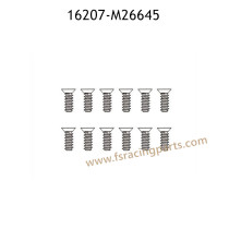 MJX Hyper Go 16207 Parts Countersunk Head Flat Head Screws M26645