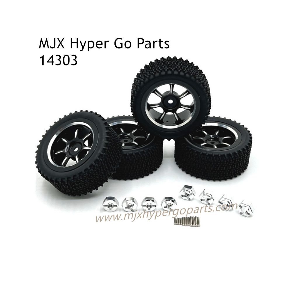 MJX Hyper Go 14303 RC Car Upgrade Parts Wheels Gray MJX Hyper Go 14303 RC Car Upgrade Parts Wheels Gray