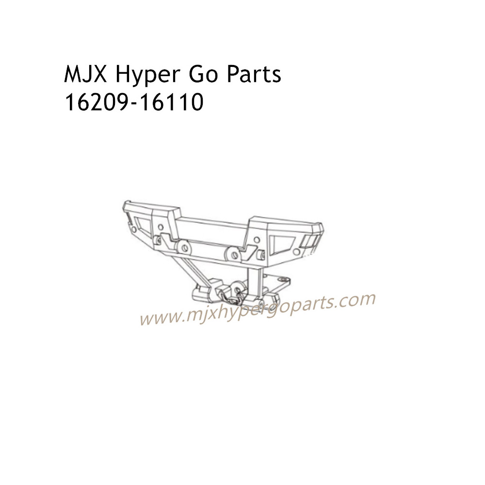 MJX Hyper Go 16209 RC Car Parts Rear Bumper 16100 MJX Hyper Go 16209 RC Car Parts Rear Bumper 16100