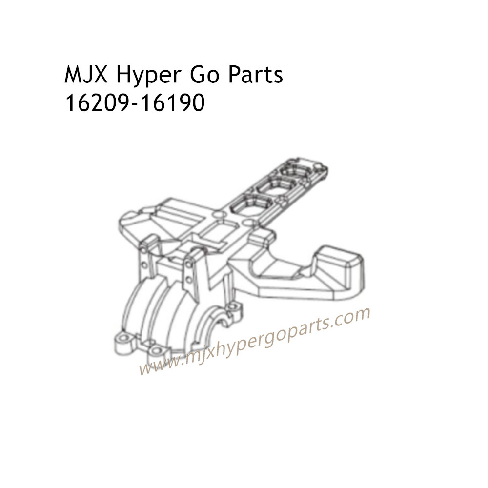 MJX Hyper Go 16209 RC Car Parts Rear Gear Cover 16190