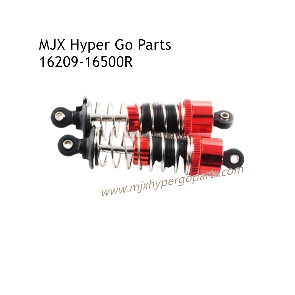 MJX Hyper Go 16209 High Speed RC Car Parts Nylon Shocks Long Red 16500R MJX Hyper Go 16209 High Speed RC Car Parts Nylon Shocks Long Red 16500R