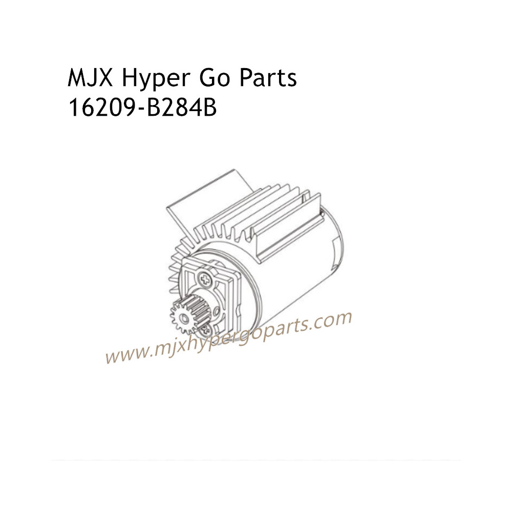 MJX Hyper Go 16209 High Speed RC Car Parts Brushed Motor B2848 MJX Hyper Go 16209 High Speed RC Car Parts Brushed Motor B2848