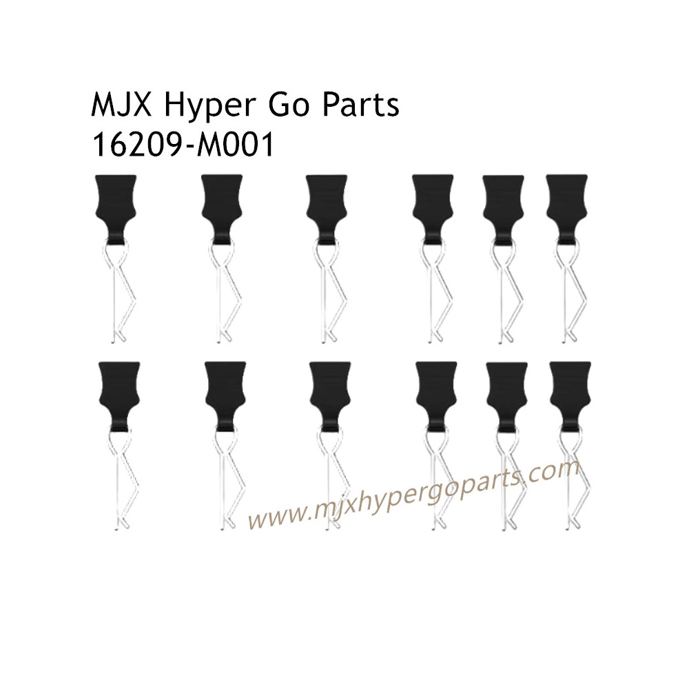 MJX Hyper Go 16209 High Speed RC Car Parts R-Shape Pins M001 MJX Hyper Go 16209 High Speed RC Car Parts R-Shape Pins M001