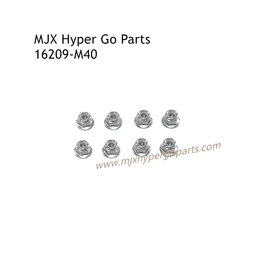 MJX Hyper Go 16209 High Speed RC Car Parts Nuts M40 MJX Hyper Go 16209 High Speed RC Car Parts Nuts M40