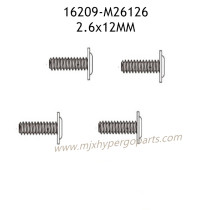 MJX Hyper Go 16209 Parts 2.6X12MM Screws M26126
