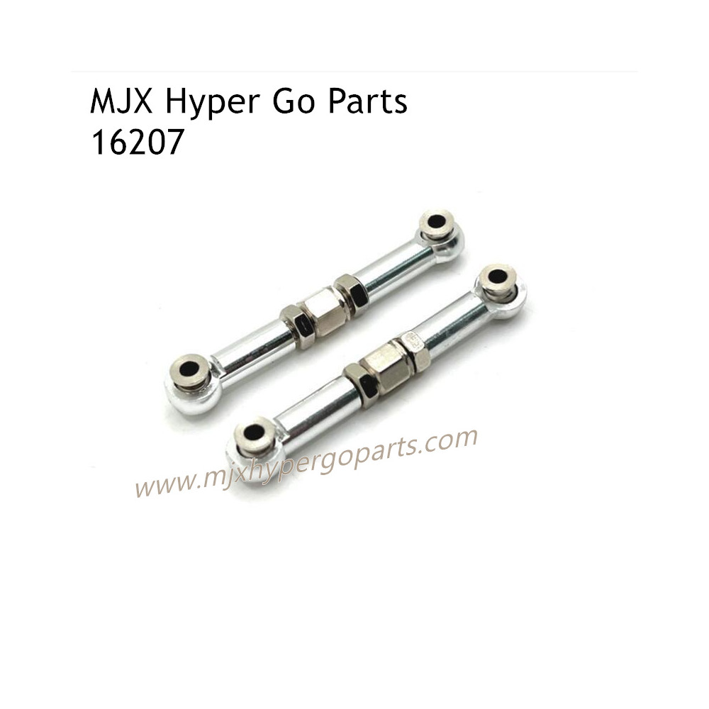 MJX Hyper Go 16207 RC Car Upgrade Parts Connect Rods Silver MJX Hyper Go 16207 RC Car Upgrade Parts Connect Rods Silver