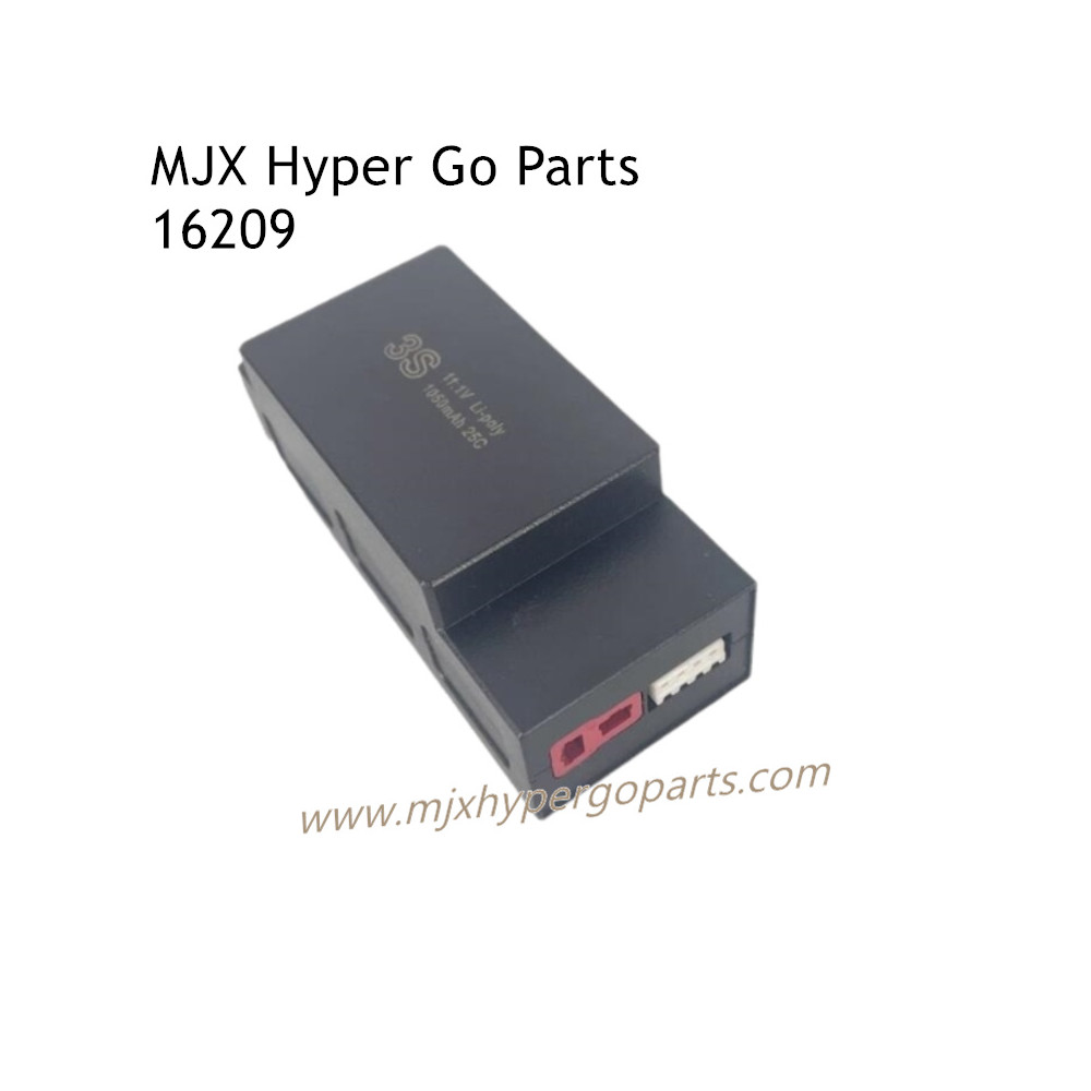 MJX Hyper Go 16209 Parts 3S 11.1V 1050mAh 25C Battery MJX Hyper Go 16209 Parts 3S 11.1V 1050mAh 25C Battery
