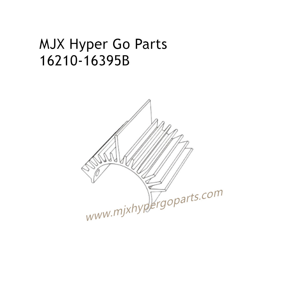 MJX Hyper Go 16210 High Speed Racing Car Parts Motor Cooling Kit 16395B MJX Hyper Go 16210 High Speed Racing Car Parts Motor Cooling Kit 16395B