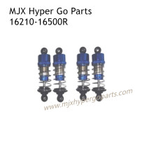 MJX Hyper Go 16210 High Speed Racing Car Parts Short Front and Rear Shock Absorber 16550R Blue