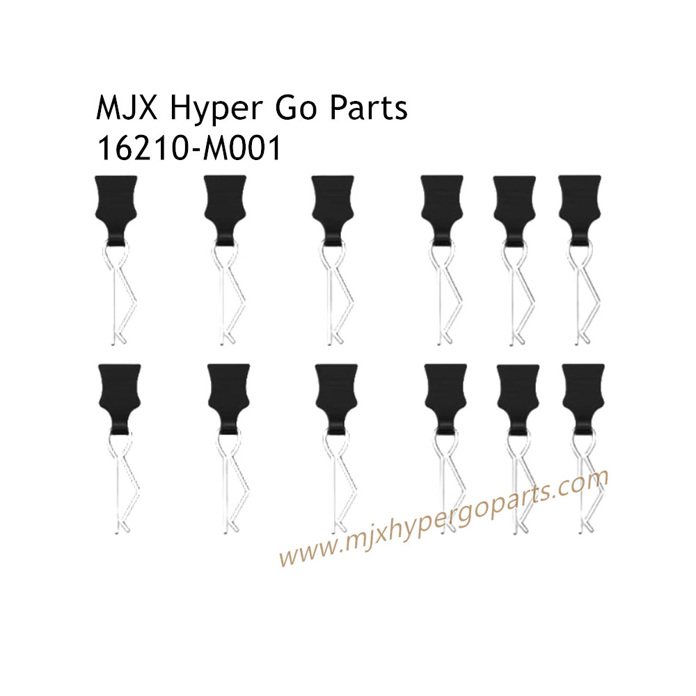 MJX Hyper Go 16210 High Speed Racing Car Parts R-Shape Pins M001 MJX Hyper Go 16210 High Speed Racing Car Parts R-Shape Pins M001