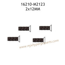 MJX Hyper Go 16210 Parts 2X12MM Screws M2123
