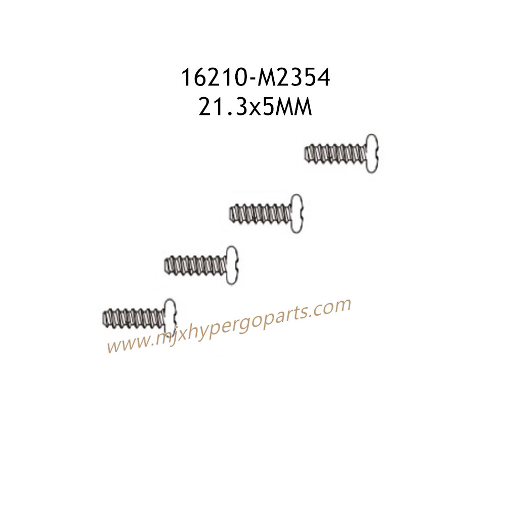 MJX Hyper Go 16210 Parts 21.3X5MM Screws M2354