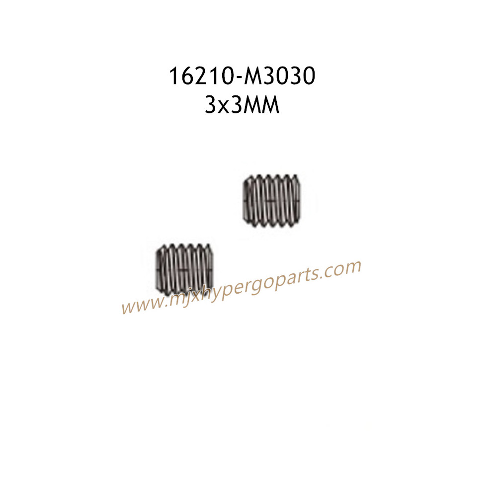 MJX Hyper Go 16210 Parts 3X3MM Screws M3030 MJX Hyper Go 16210 Parts 3X3MM Screws M3030