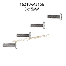 MJX Hyper Go 16210 Parts 3x15 MM Screws M3156