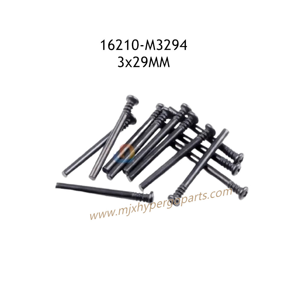 MJX Hyper Go 16210 Parts 3X29MM Long Screws M3294 MJX Hyper Go 16210 Parts 3X29MM Long Screws M3294
