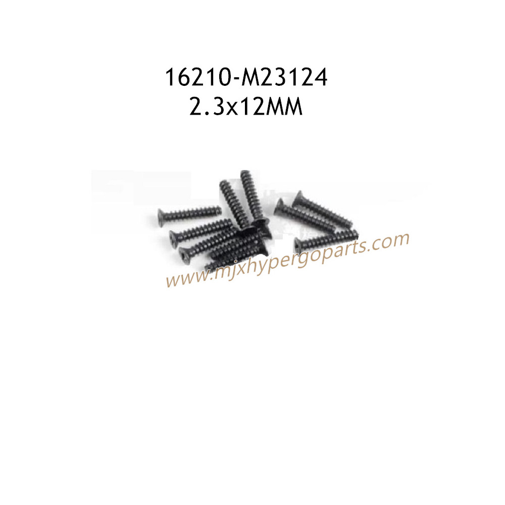 MJX Hyper Go 16210 Parts 2.3X12mm Screws M23124 MJX Hyper Go 16210 Parts 2.3X12mm Screws M23124