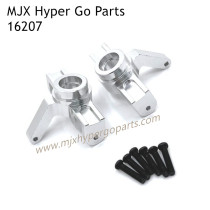 MJX Hyper Go 16207 RC Car Upgrade Parts Front Steering Cups  Silver