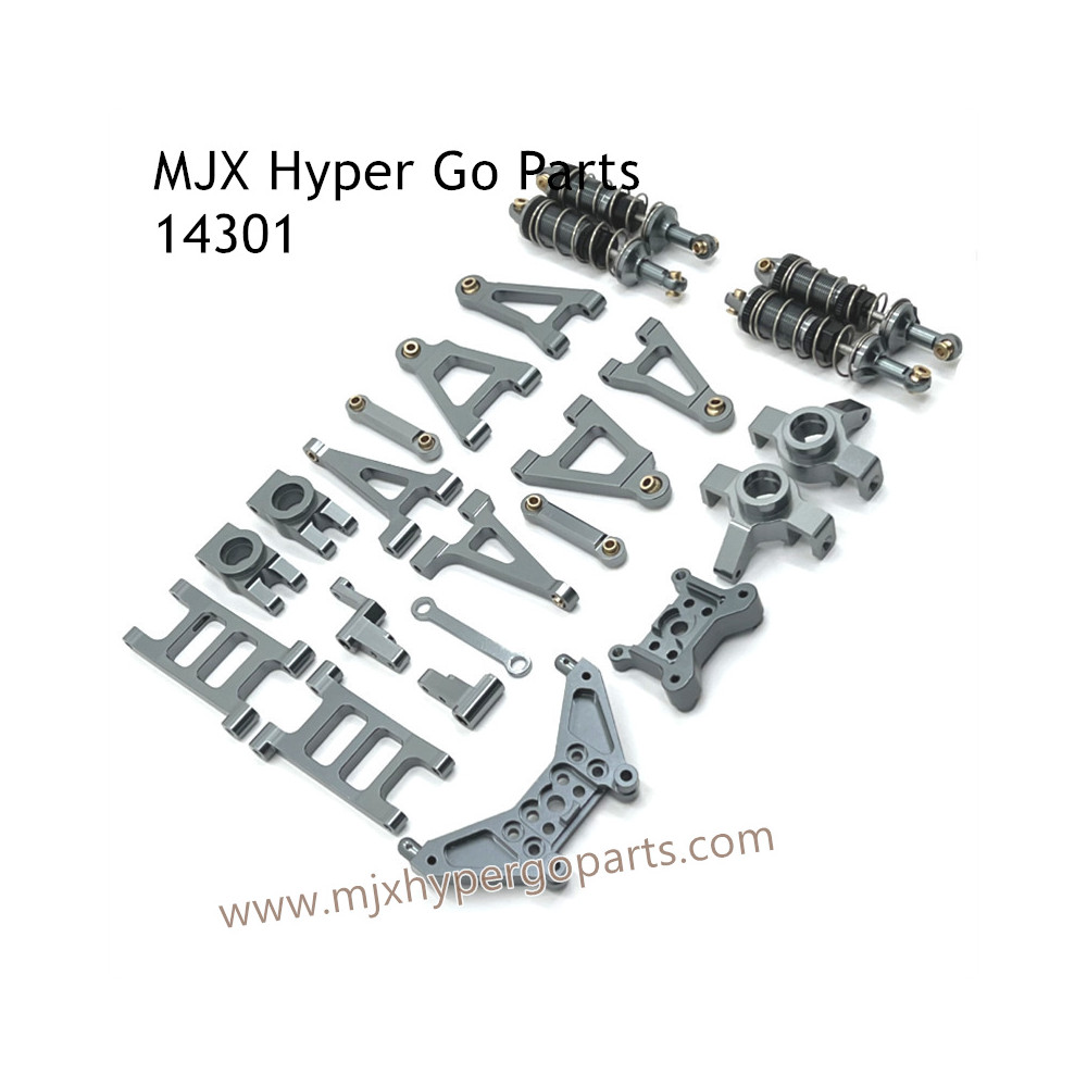 MJX Hyper Go 14301 RC Car Upgrade Parts Metal Part List Gray MJX Hyper Go 14301 RC Car Upgrade Parts Metal Part List Gray