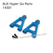 MJX Hyper Go 14301 RC Car Upgrade Parts Metal Front Lower Swing Arm Blue
