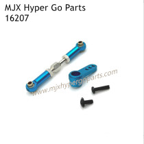 MJX Hyper Go 16207 RC Car Upgrade Parts Front Steering Connect Rod and Arm Blue