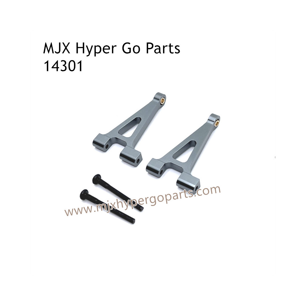 MJX Hyper Go 14301 RC Car Upgrade Parts Metal Rear Upper Swing Arm Gray MJX Hyper Go 14301 RC Car Upgrade Parts Metal Rear Upper Swing Arm Gray