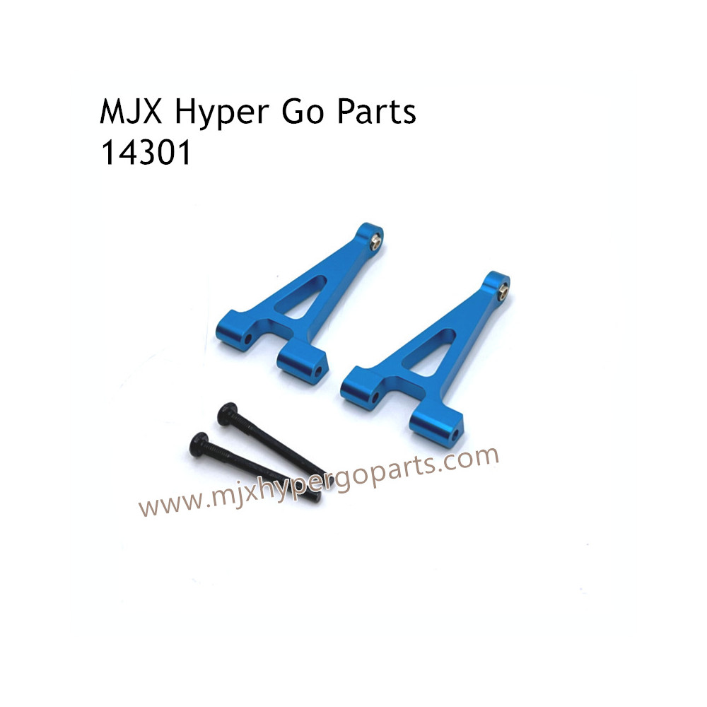 MJX Hyper Go 14301 RC Car Upgrade Parts Metal Rear Upper Swing Arm Blue MJX Hyper Go 14301 RC Car Upgrade Parts Metal Rear Upper Swing Arm Blue