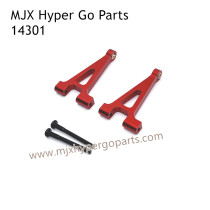 MJX Hyper Go 14301 RC Car Upgrade Parts Metal Rear Upper Swing Arm Red